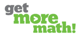 Get More Math Logo