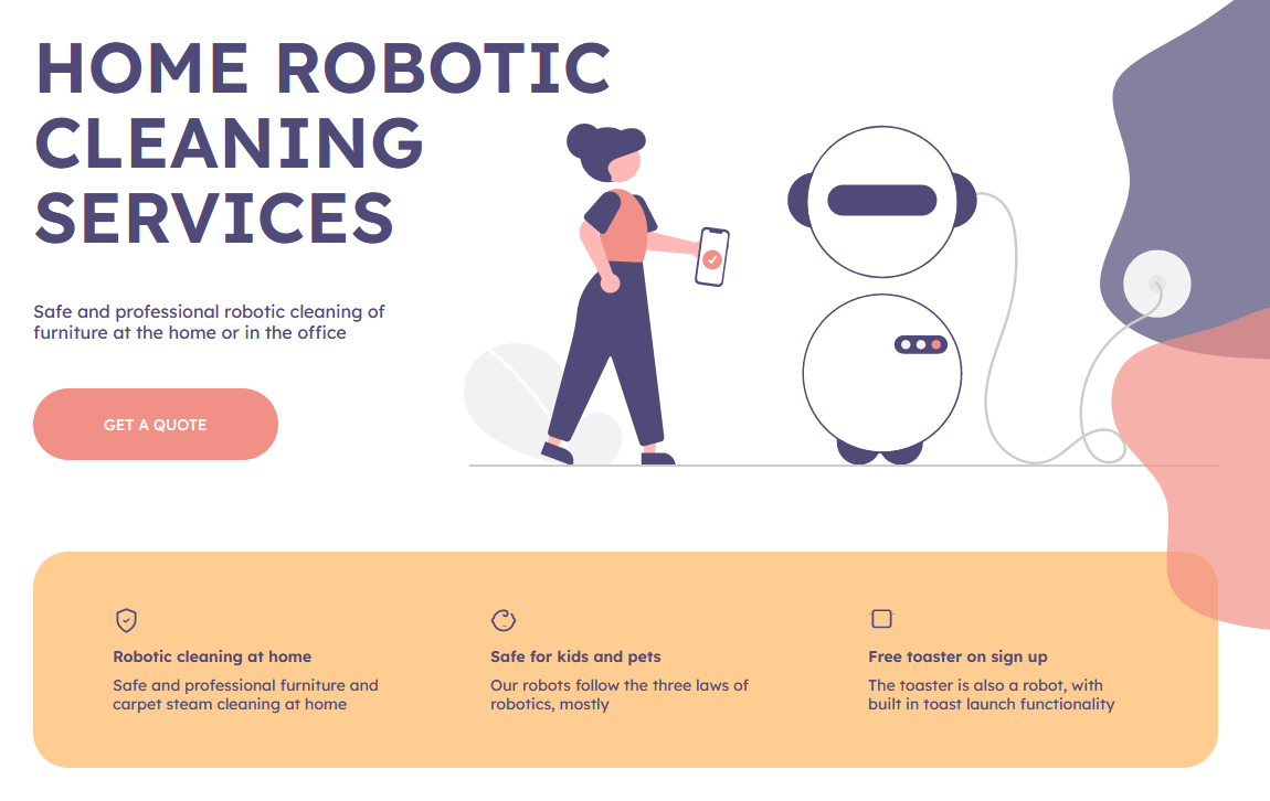 Service Landing Page Two